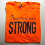 Tradeswomen STRONG t-shirts